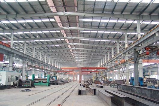 山西運城盛大鋼結(jié)構加工擴建車間全面竣工